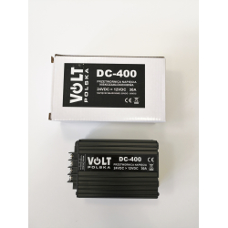 Elektroniczna przetwornica napięcia 24V DC/12V DC 400